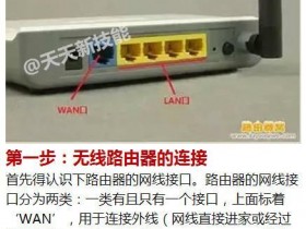 不求人,图解路由器设置方法