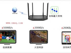 我如何设置速度限制(带宽控制)?