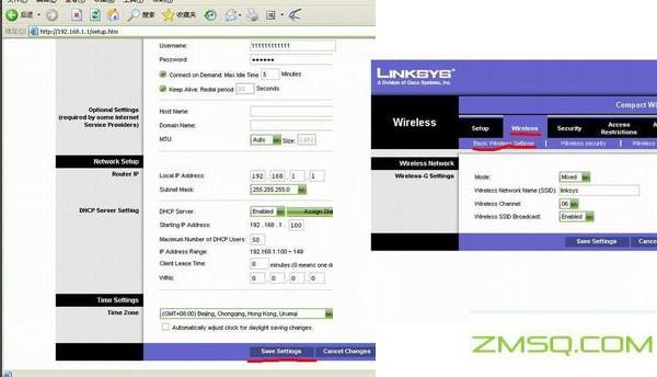 Linksys无线路由器的设置